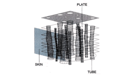 画像 メディアテークの建物構造図