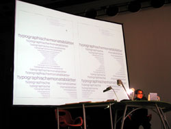 タイポグラフィ・カフェの様子1