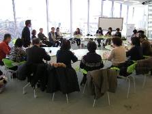 スタジオ説明会の様子