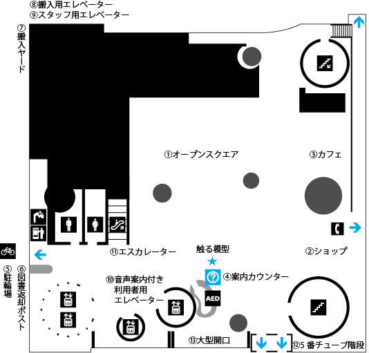 画像 1階の地図