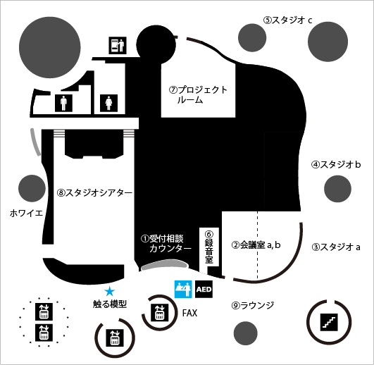 画像 7階の地図