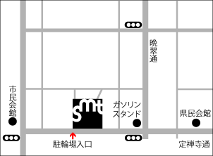 画像 駐輪場路案内図